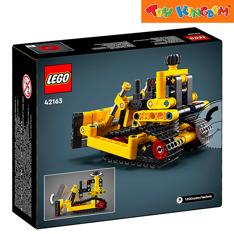 Lego 42163 Technic Heavy-Duty Bulldozer 195pcs Building Blocks