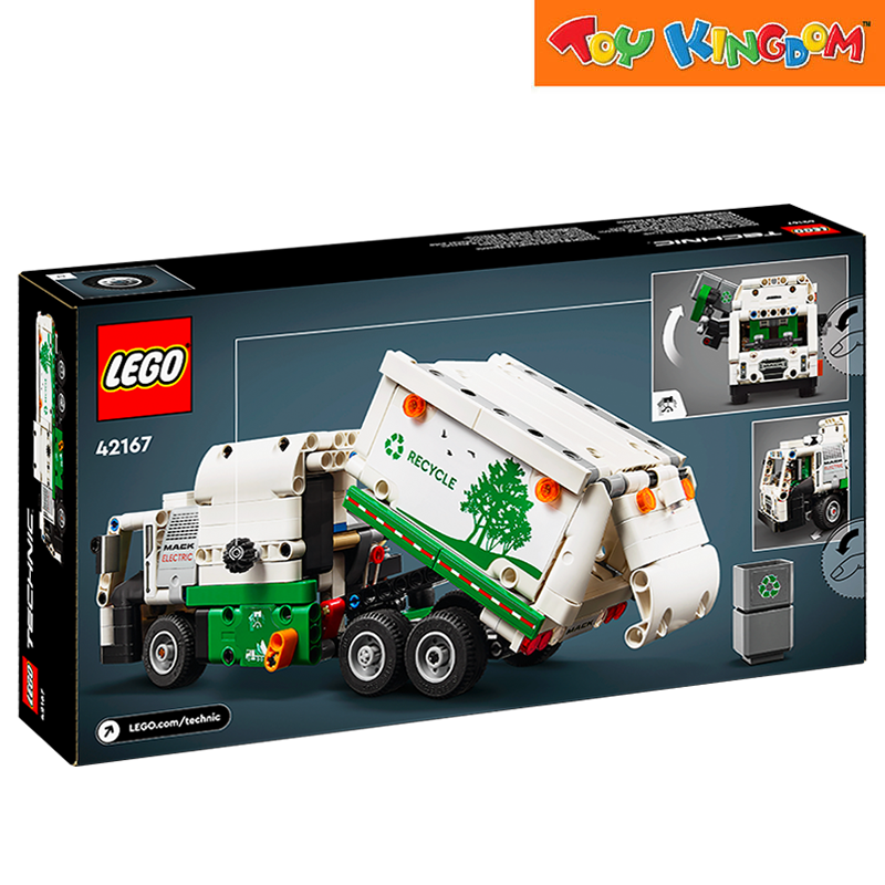 Lego 42167 Technic Mack® LR Electric Garbage Truck 503pcs Building Blocks