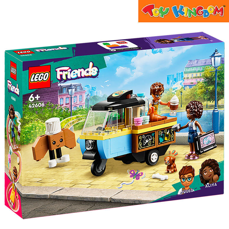 Lego 42606 Friends Mobile Bakery Food Cart 125pcs Building Blocks