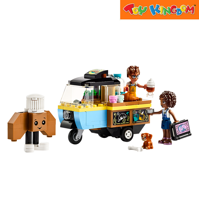 Lego 42606 Friends Mobile Bakery Food Cart 125pcs Building Blocks