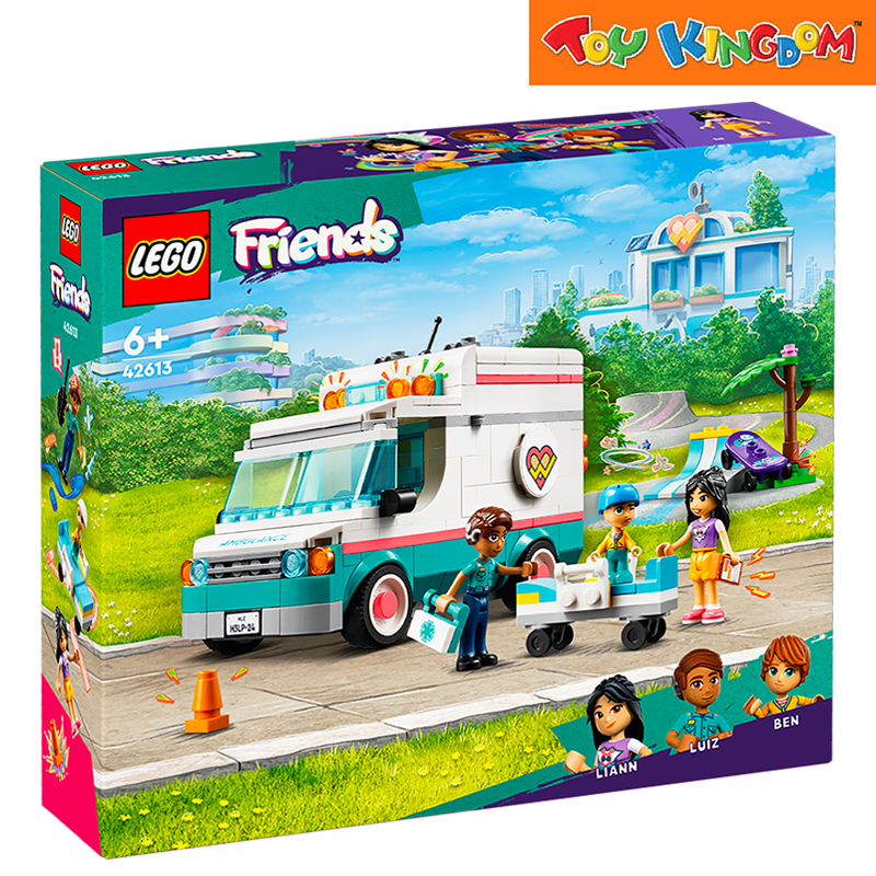 Lego 42613 Friends Heartlake City Hospital Ambulance 344pcs Building Blocks
