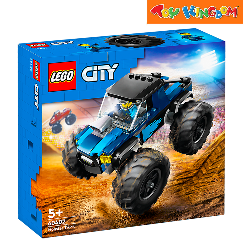 Lego 60402 City Blue Monster Truck 148pcs Building Blocks
