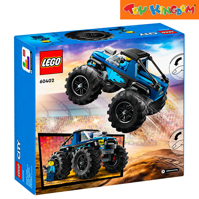 Lego 60402 City Blue Monster Truck 148pcs Building Blocks