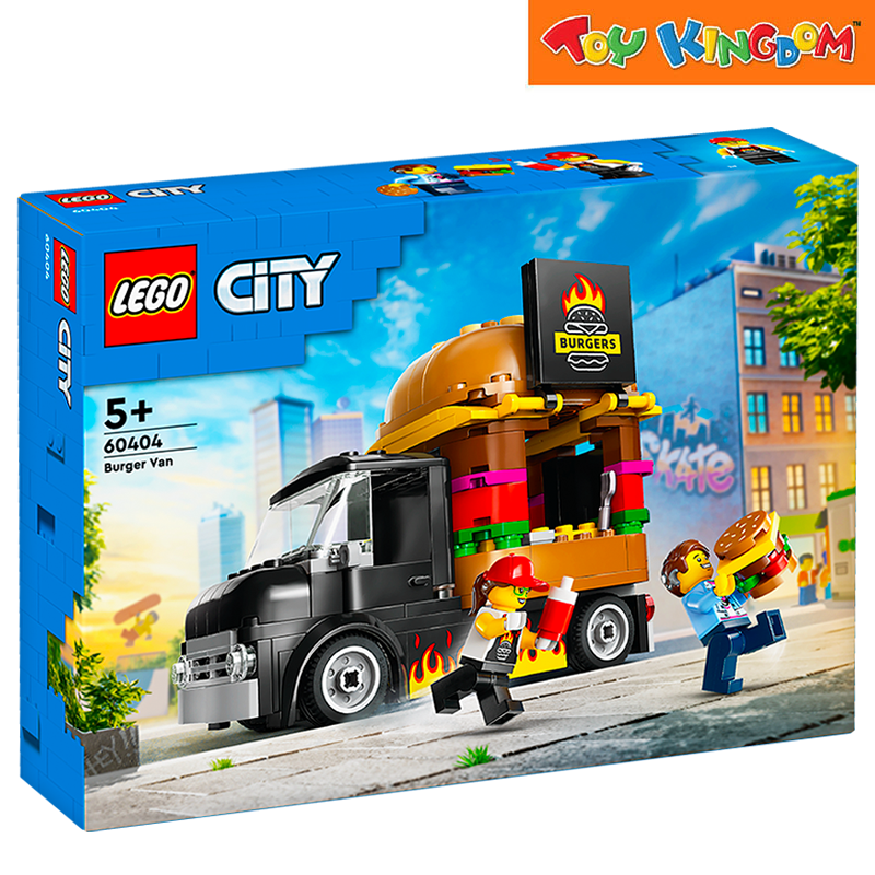 Lego 60404 City Burger Truck 194pcs Building Blocks
