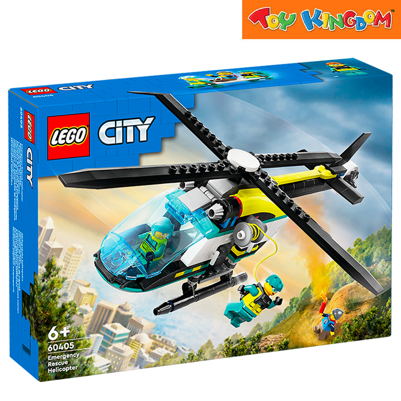Lego 60405 City Emergency Rescue Helicopter 226pcs Building Blocks