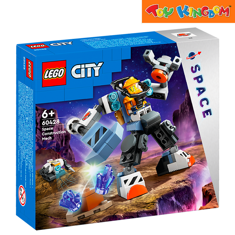 Lego 60428 City Space Construction Mech 140pcs Building Blocks