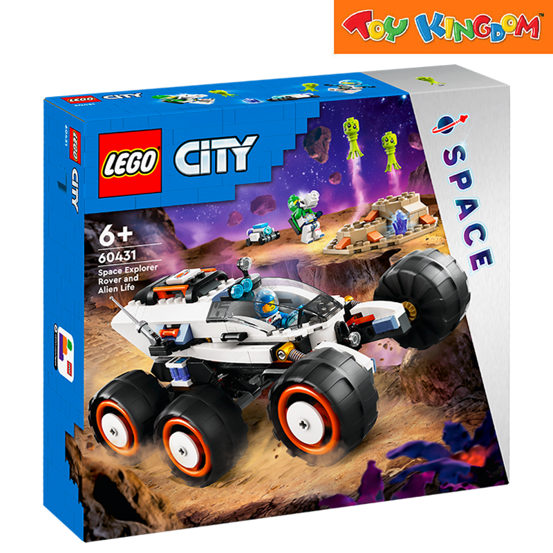 Lego 60431 City Space Explorer Rover And Alien Life 311pcs Building Blocks