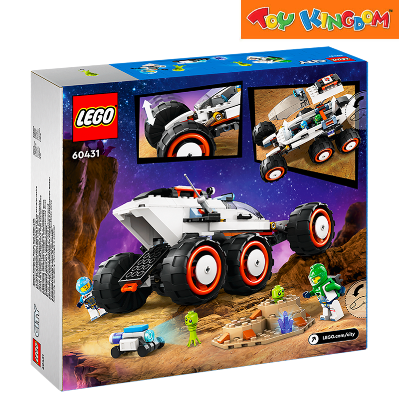 Lego 60431 City Space Explorer Rover And Alien Life 311pcs Building Blocks