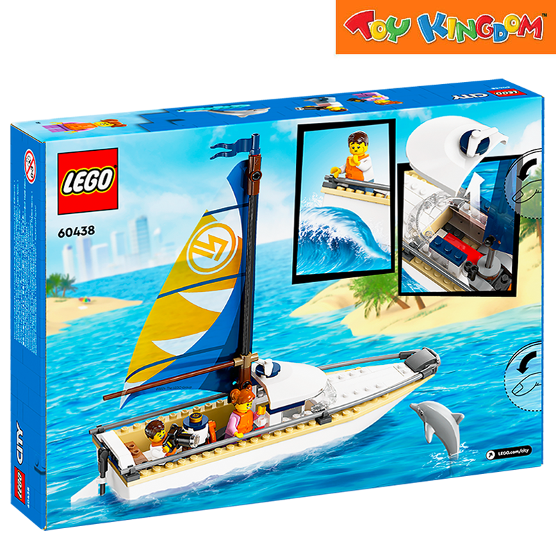 Lego 60438 City Sailboat 102pcs Building Blocks