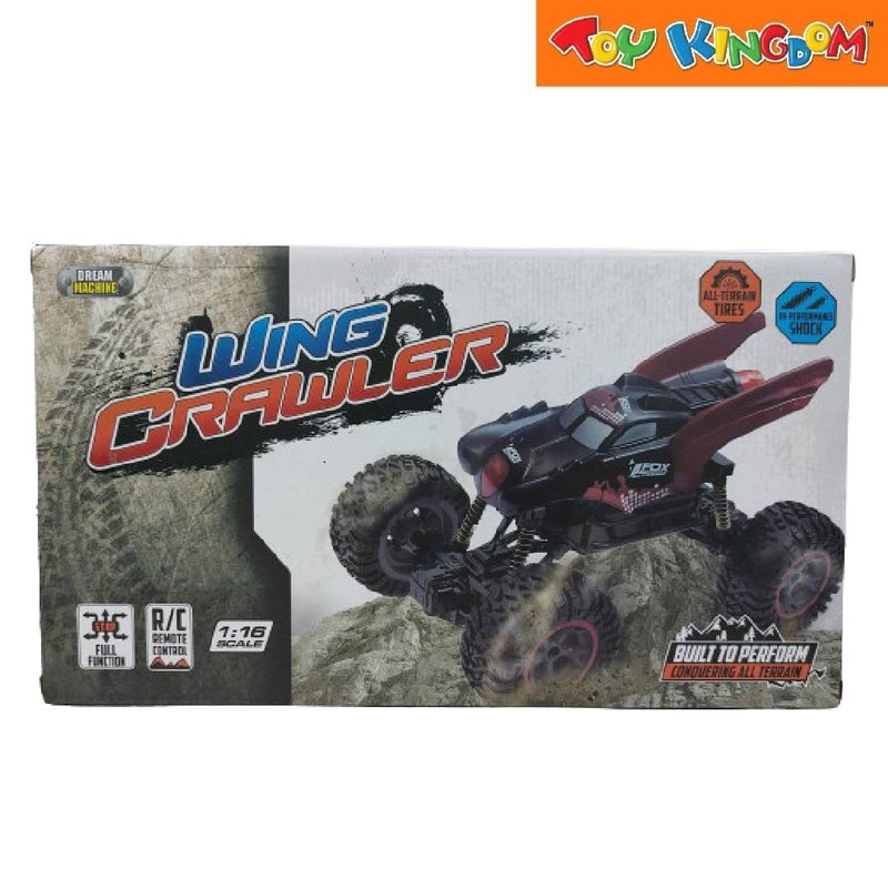 Dream Machine Built To Perform Conquering All Terrain RC Wing Crawler Vehicle