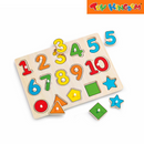 Woodlets Lift & Look Numbers Puzzle