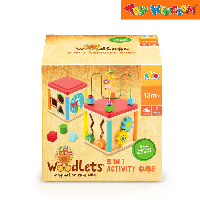 Woodlets 5-in-1 Activity Cube