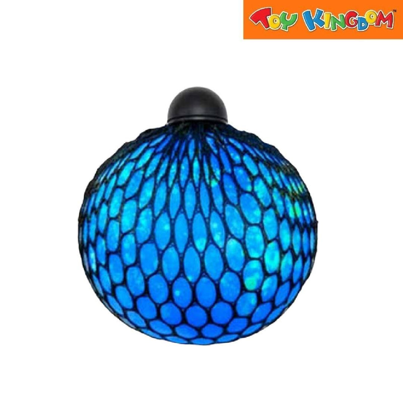 Tobar Squishy Mesh Ball Keychain Blue