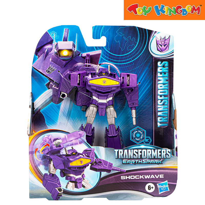 Transformers EarthSpark Warrior Shockwave