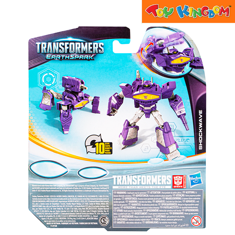 Transformers EarthSpark Warrior Shockwave