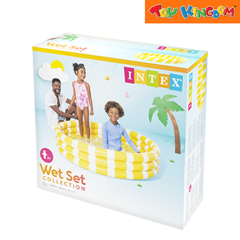 Intex Zesty Lemon Pool Shelf Box Wet Set Collection