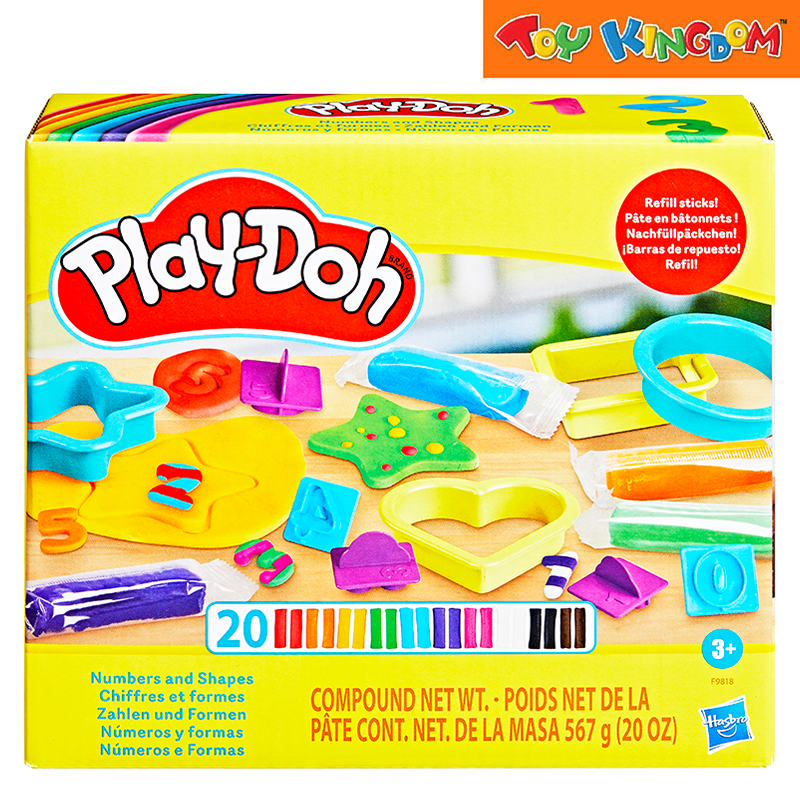 Play-Doh Numbers And Shapes