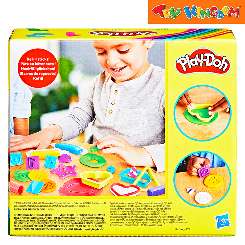 Play doh shapes on sale and numbers
