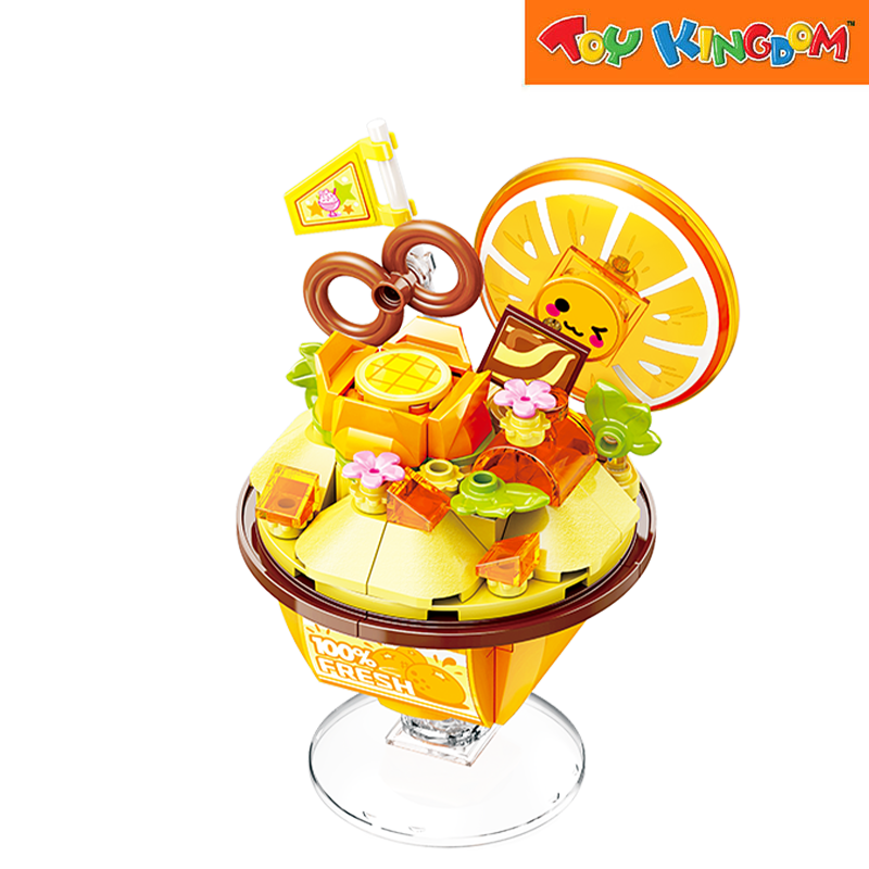 Keeppley Qman Handmade Cake Sweet Smelling Orange Build & Fun