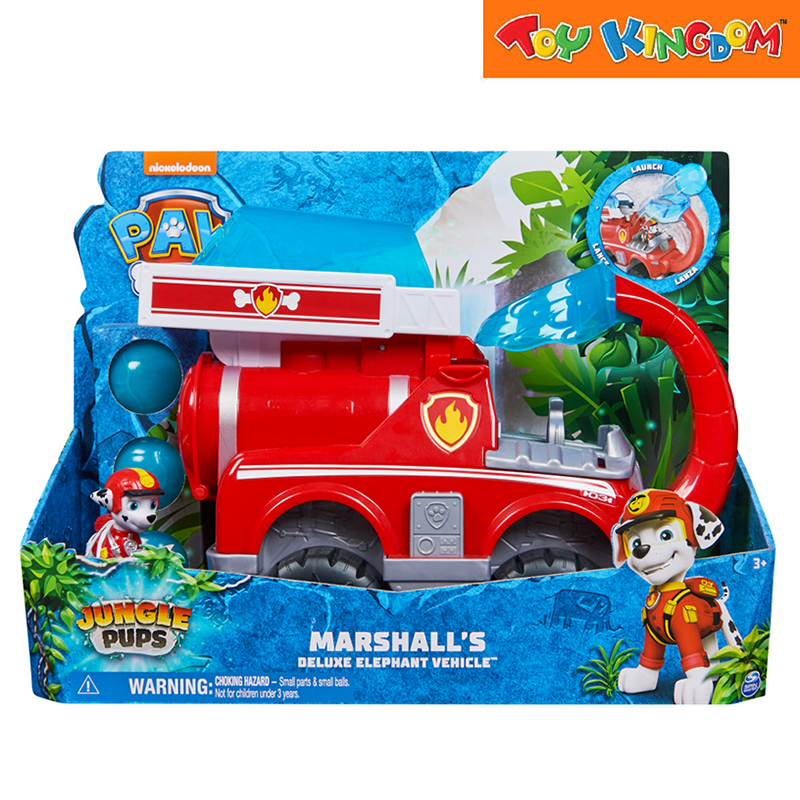 Paw Patrol Jungle Pups Marshall Deluxe Elephant Vehicle