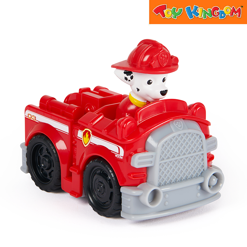 Paw Patrol Marshall Pullback Deluxe Rescue Racers Toy Kingdom