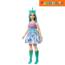 Barbie Fairytale New Core Unicorn Dolls With Green/Purple Hair