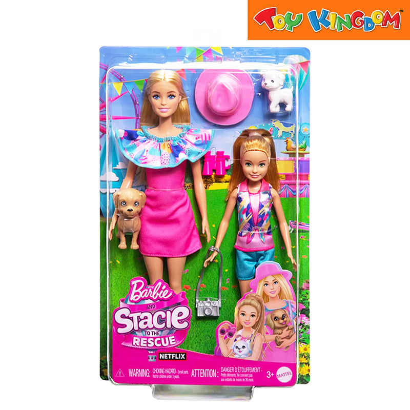 Barbie Barbie & Stacie To The Rescue 2 Packs Doll