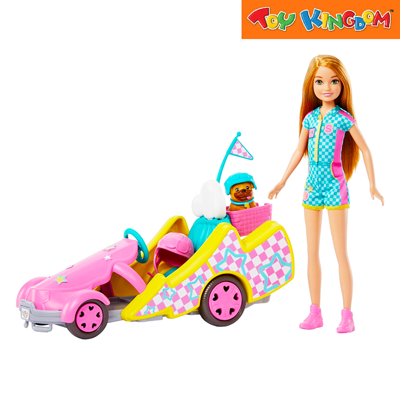 Barbie Barbie & Stacie To The Rescue Go Kart Playset