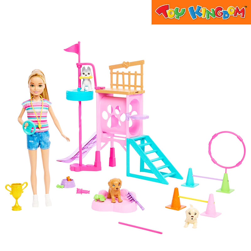 Barbie Stacie's Puppy Playground Playset