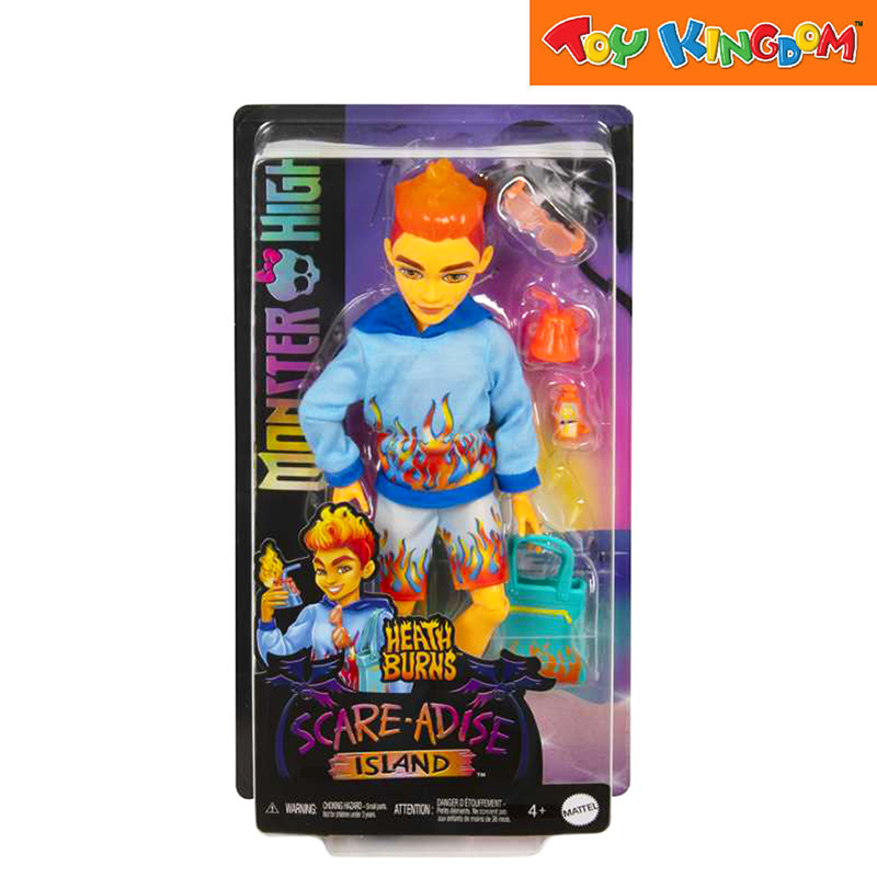 Monster High Heath Burns Scare-Adise Island Doll