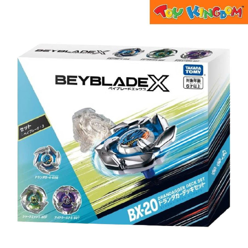 Beyblade X BX-20 Drandagger Deck Set Playset