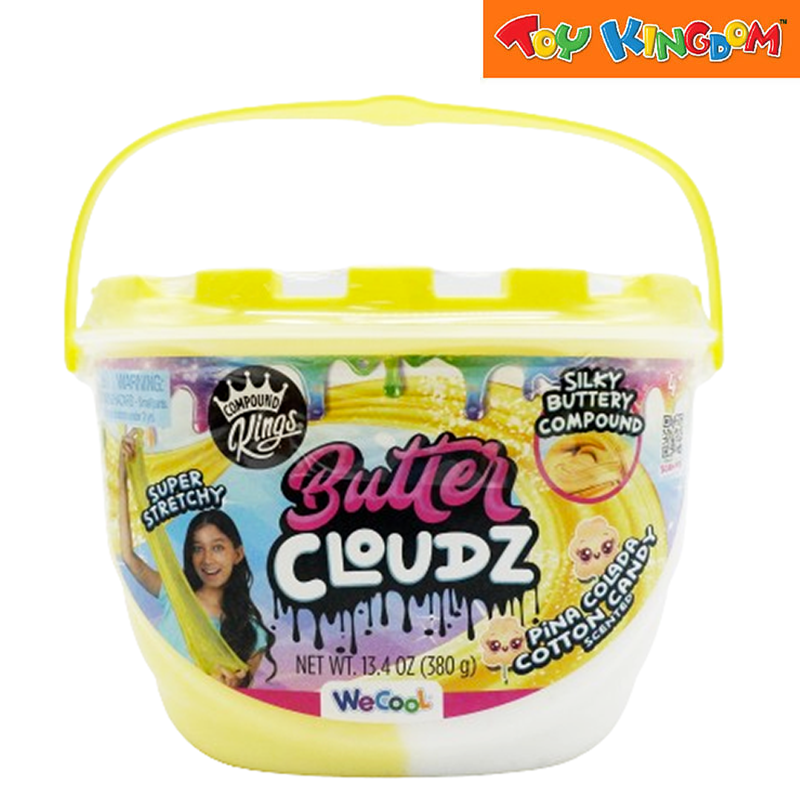 We Cool Butter Cloudz-Piña Colada Cotton Cancy Scented Slime