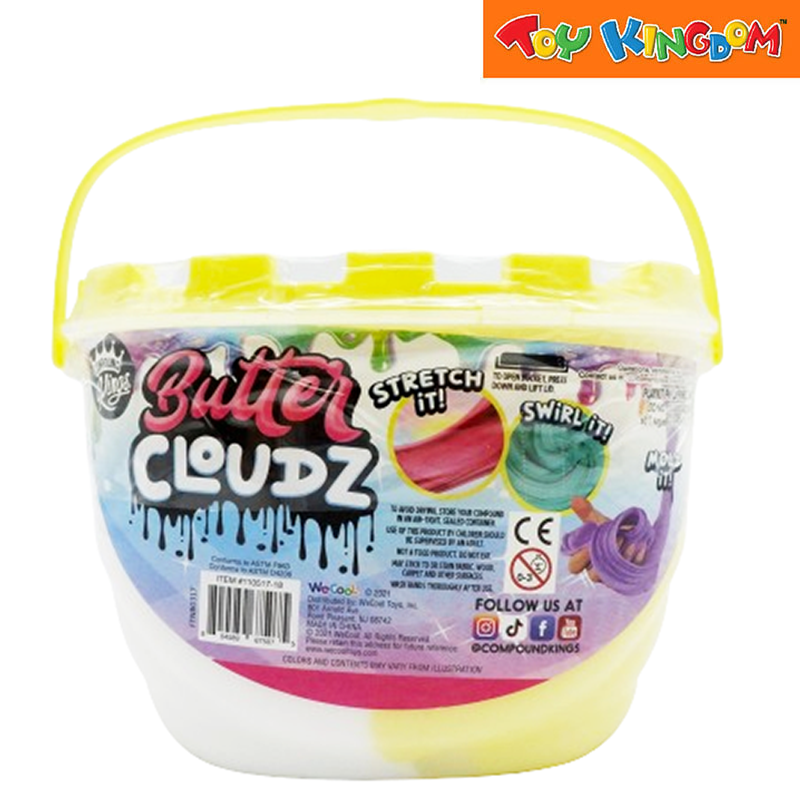 We Cool Butter Cloudz-Piña Colada Cotton Cancy Scented Slime