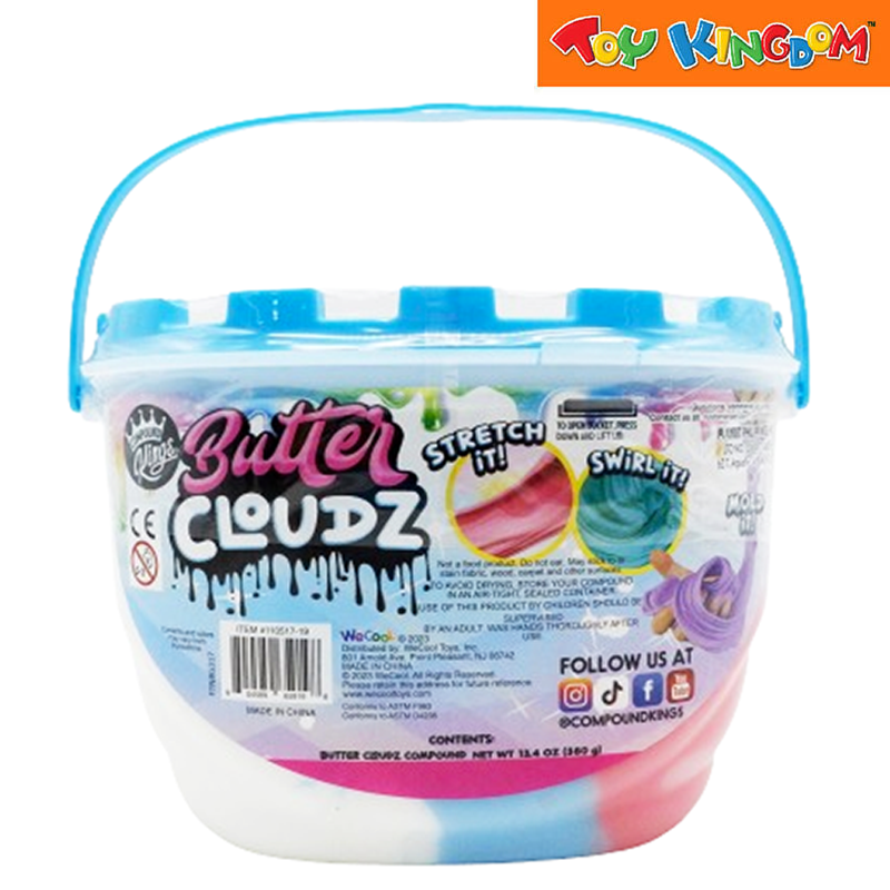 We Cool Butter Cloudz-Shaved Ice Cotton Candy Scented Slime