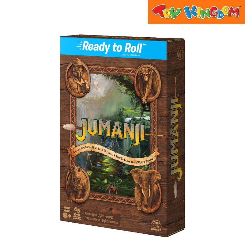Spin Master Games Jumanji The Game Ready to Roll Fast Paced Game