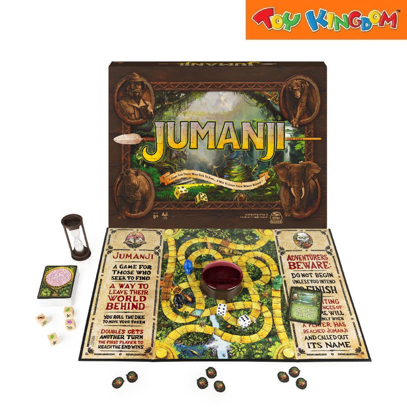 Spin Master Games Jumanji The Game Cardboard
