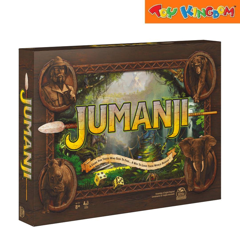 Spin Master Games Jumanji The Game Cardboard
