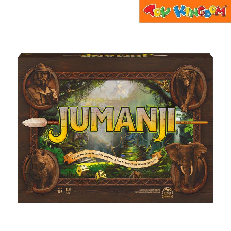 Spin Master Games Jumanji The Game Cardboard
