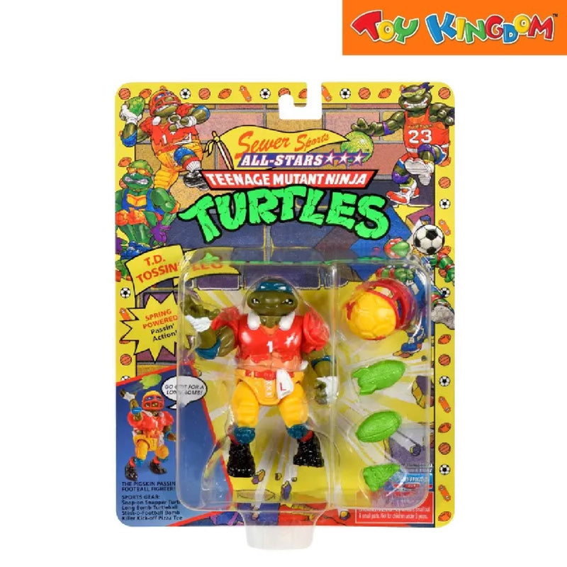 Teenage Mutant Ninja Turtles Sewer Sports All-Stars T.D. Tossin' Leo Figure