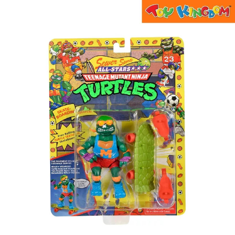 Teenage Mutant Ninja Turtles Sewer Sports All-Stars Skate Boardin' Mike Figure