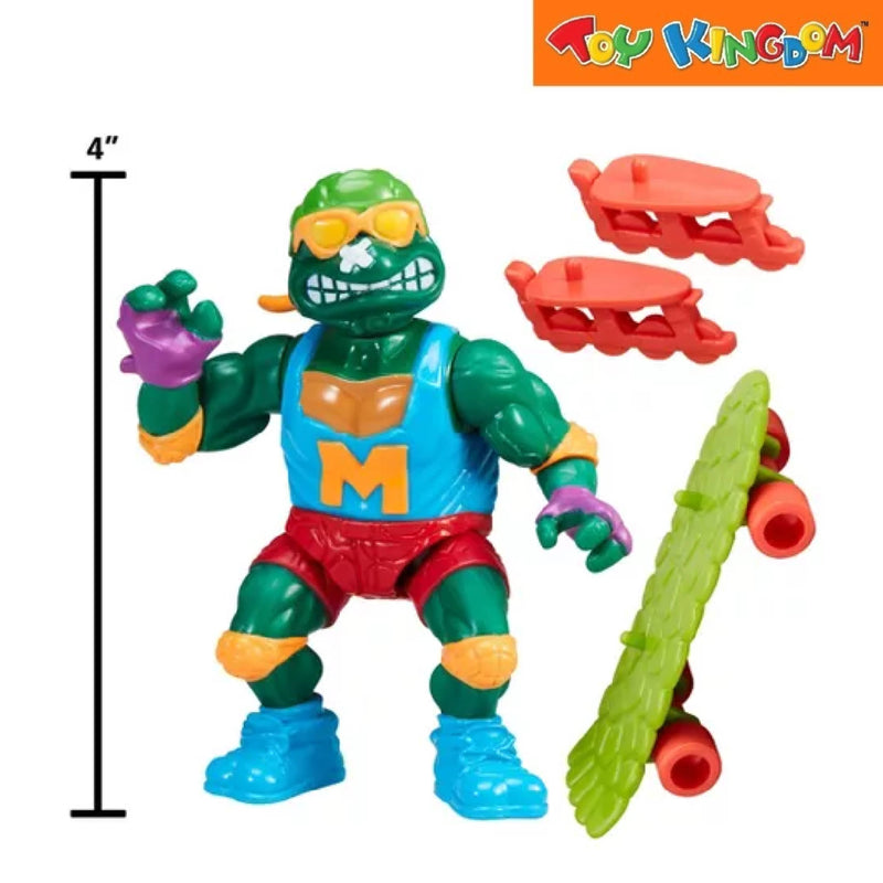 Teenage Mutant Ninja Turtles Sewer Sports All-Stars Skate Boardin' Mike Figure