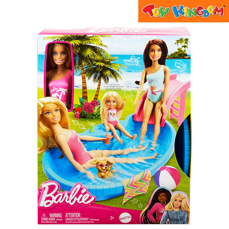 Barbie Pool With Doll Blonde