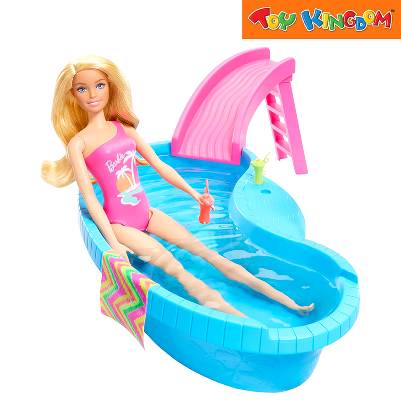 Barbie Pool With Doll Blonde