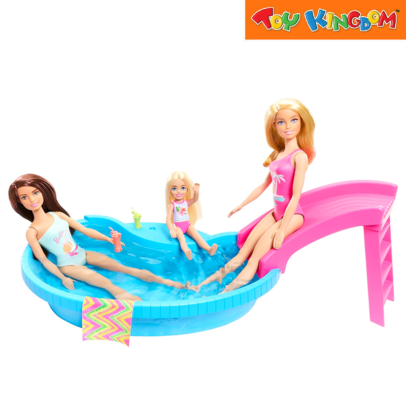 Barbie Pool With Doll Blonde
