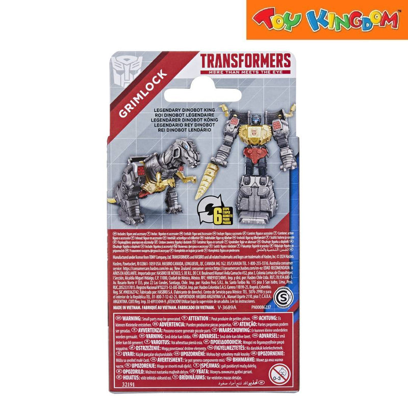 Transformers Generation Authentics Alpha Grimlock Action Figure