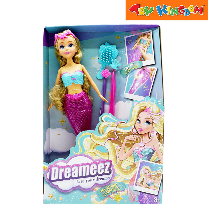 Dreameez Live your dreams Light Up Mermaid Shimmer Playset