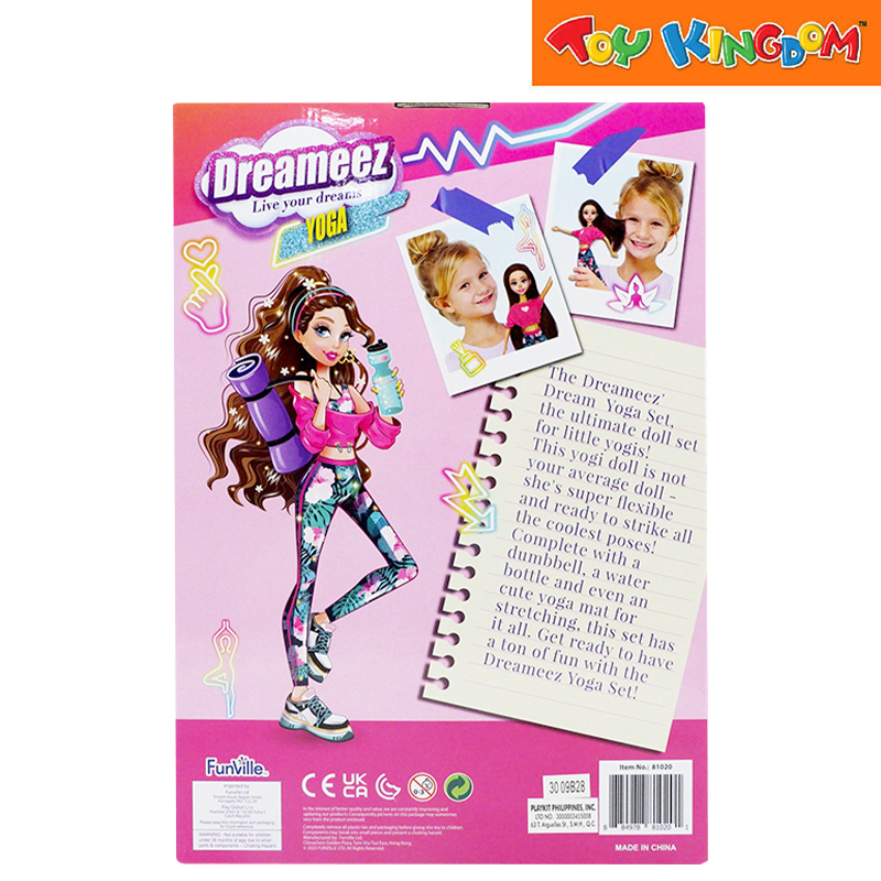 Dreameez Live your dreams Yoga Playset