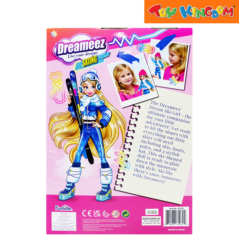 Dreameez Live your dreams Skiing Playset