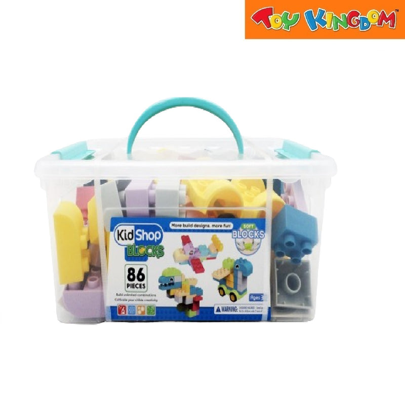 KidShop Soft Blocks 86pcs