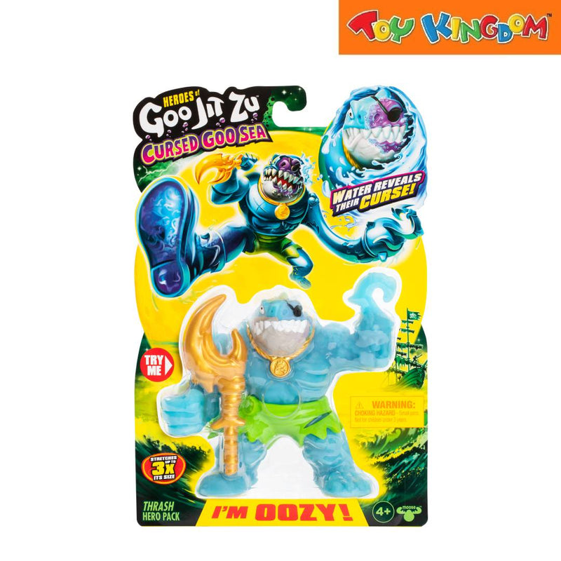 Heroes of Goo Jit Zu Cursed Goo Sea Series 10 Hero Pack Thrash